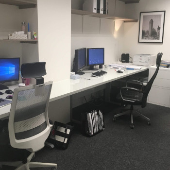 Dokončené návrhy interiérů Kanceláře na míru